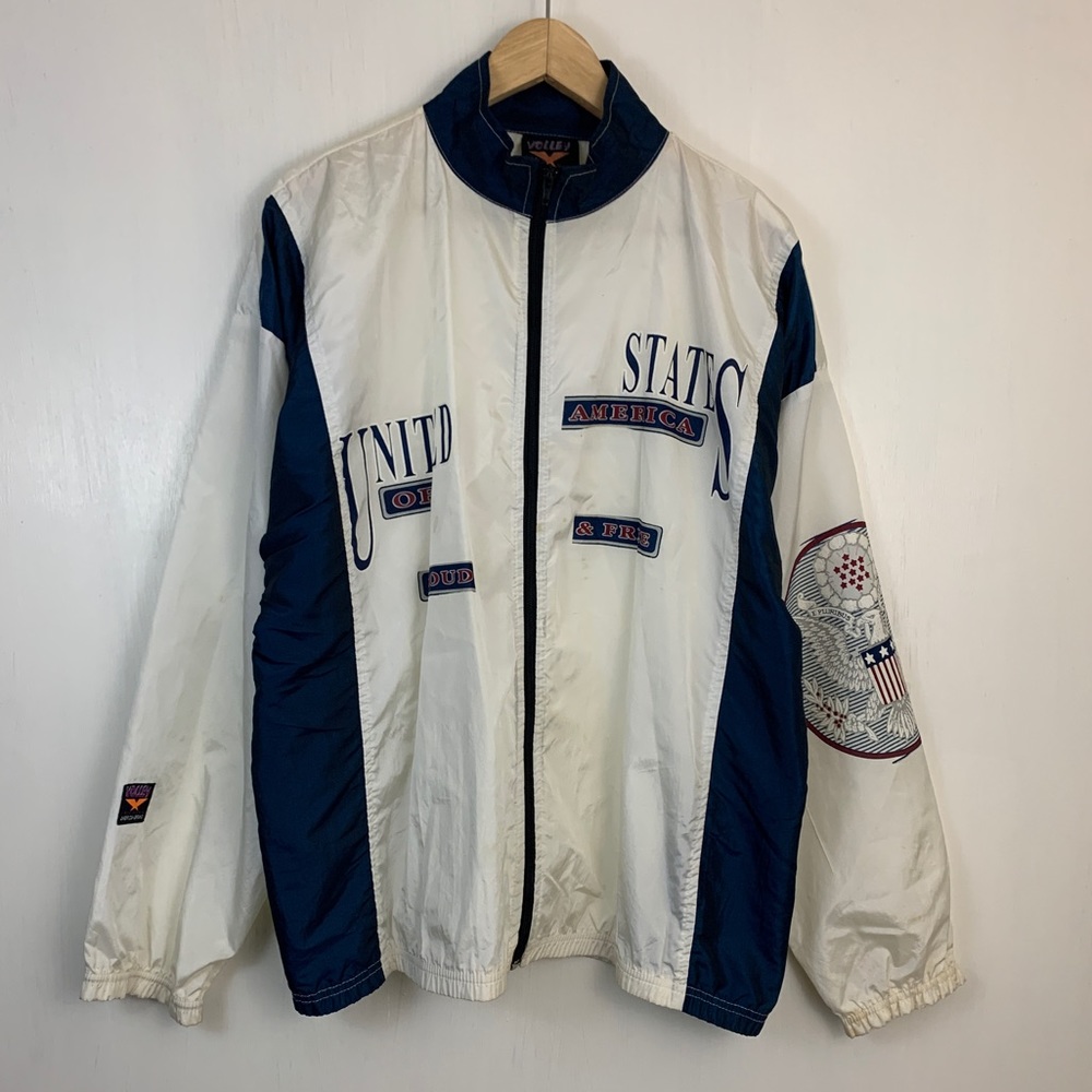Vintage Volley Air Gear USA Proud & Free Jacket